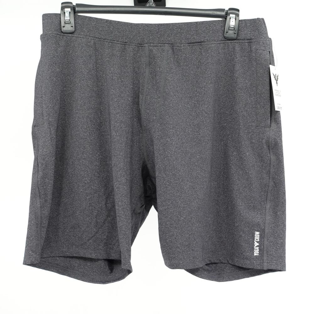 Yoga Crow Shorts SZ XL Athleticwear Athleisure Exercise Workout Running Gym NWT